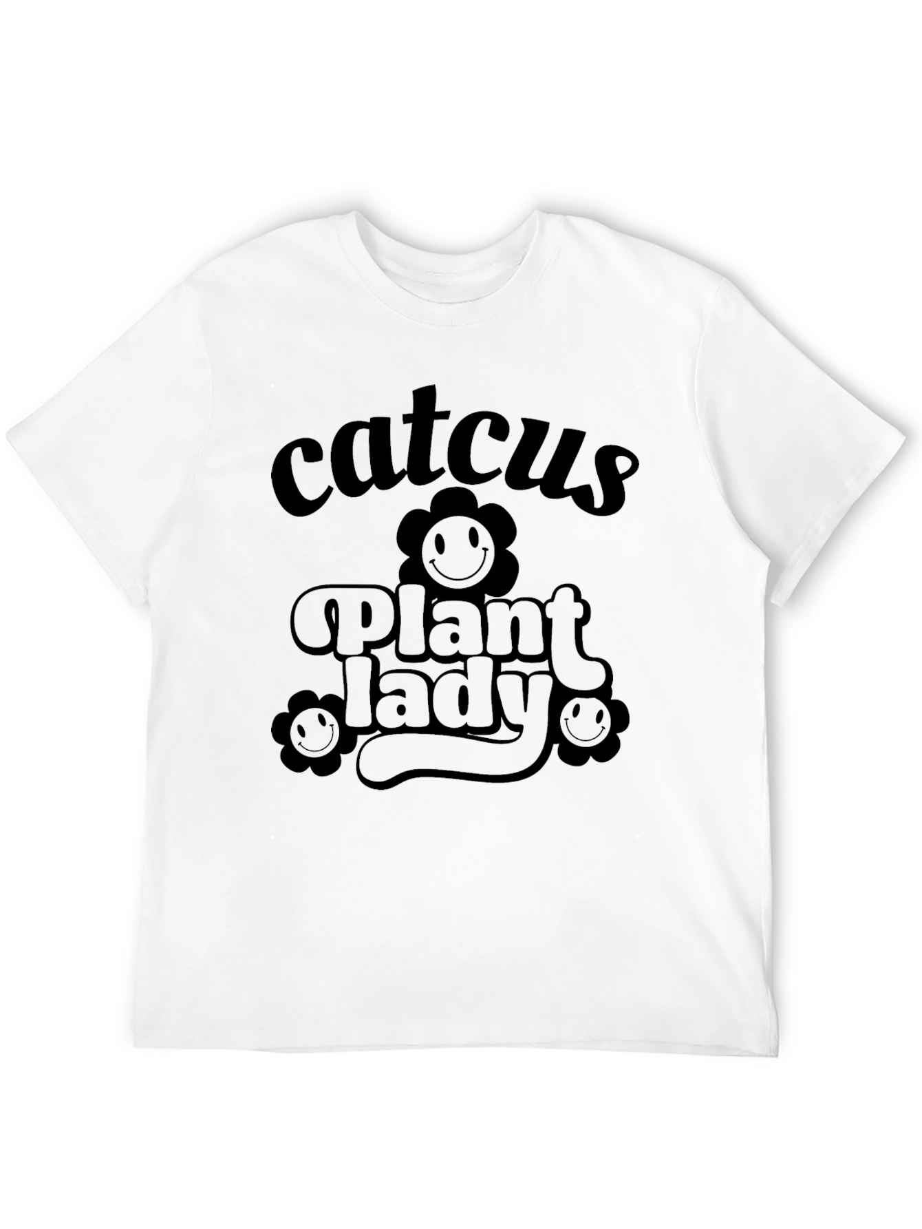 Catcus Plant Lady Funny Graphic Tee