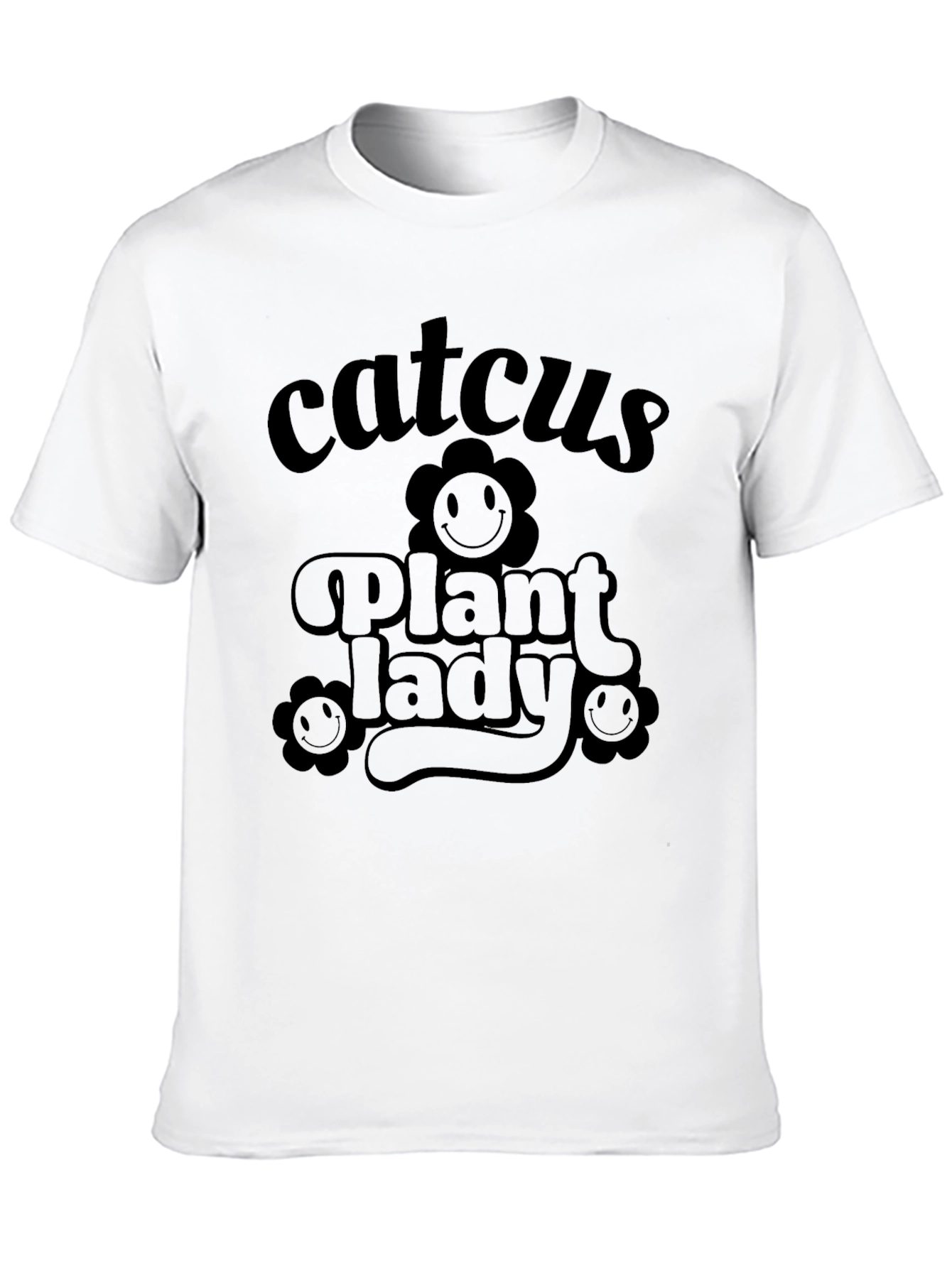 Catcus Plant Lady Funny Graphic Tee