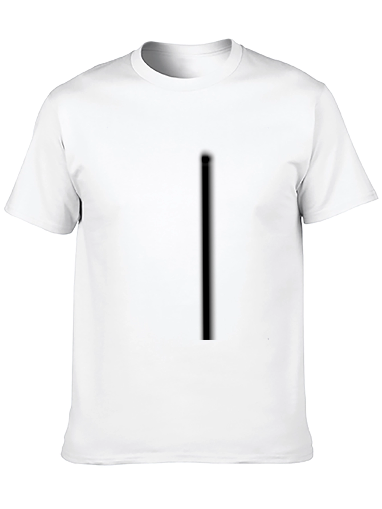 Mens Black Crew Neck T-Shirt