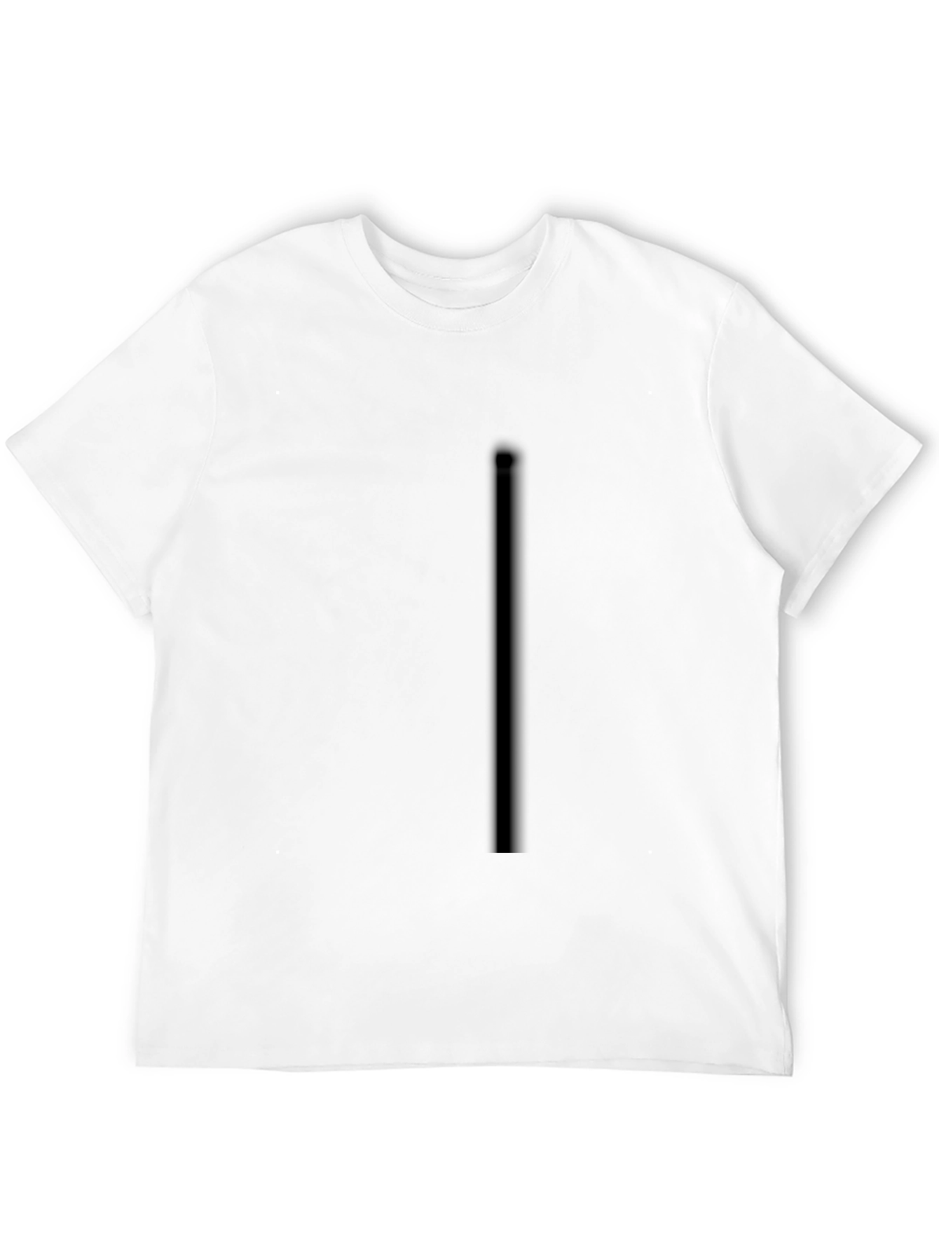 Mens Black Crew Neck T-Shirt