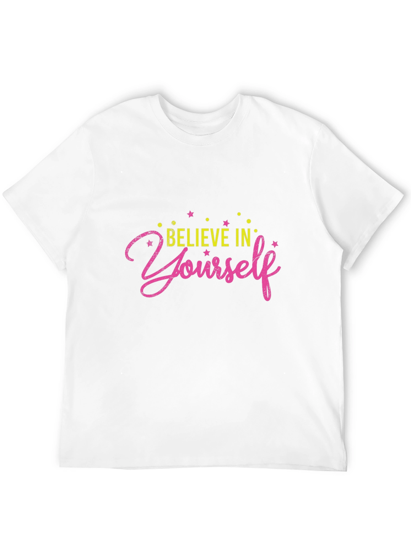 Believe in Yourself Graphic Tee - Black