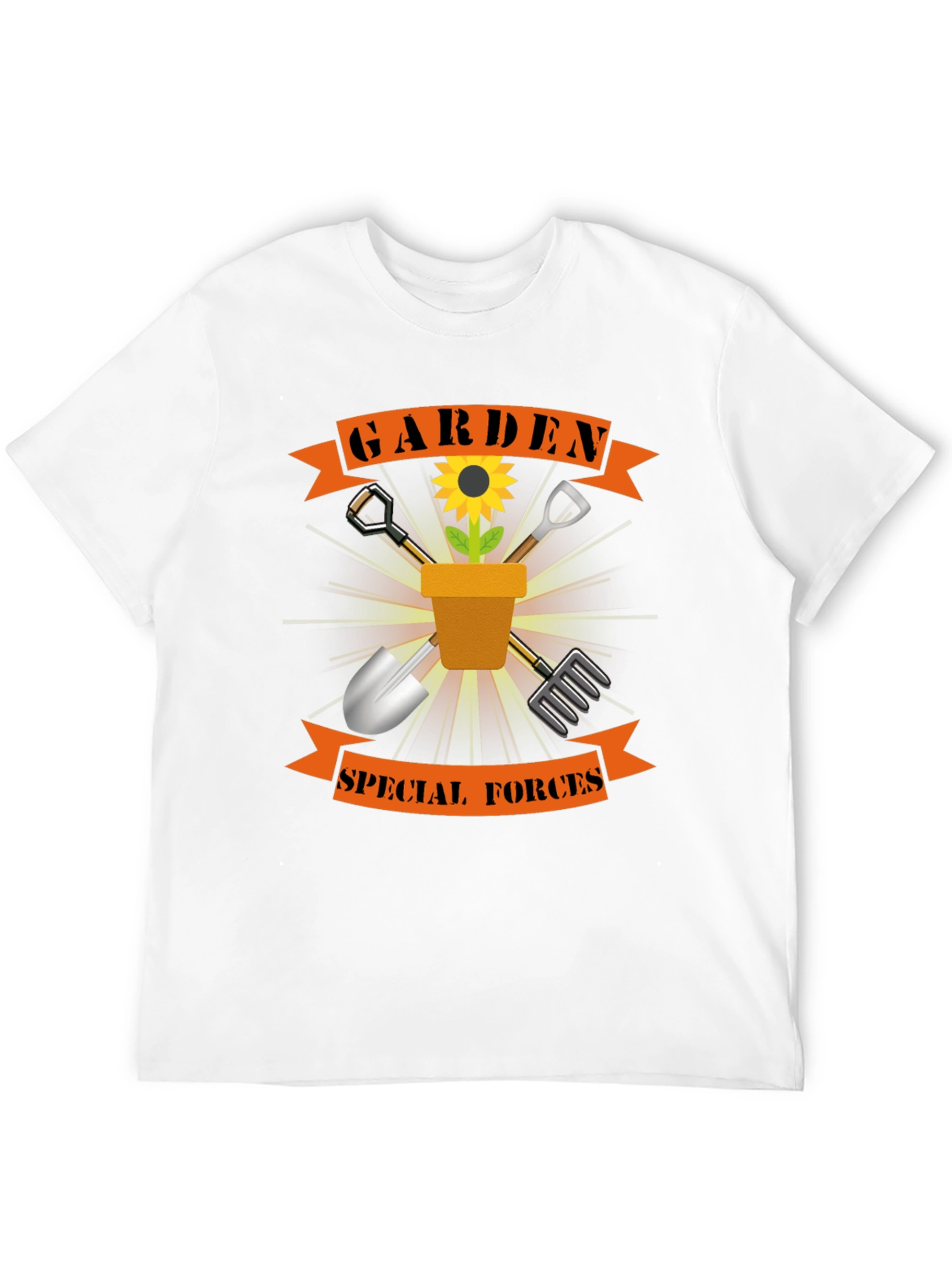 Garden Special Forces Black T-Shirt