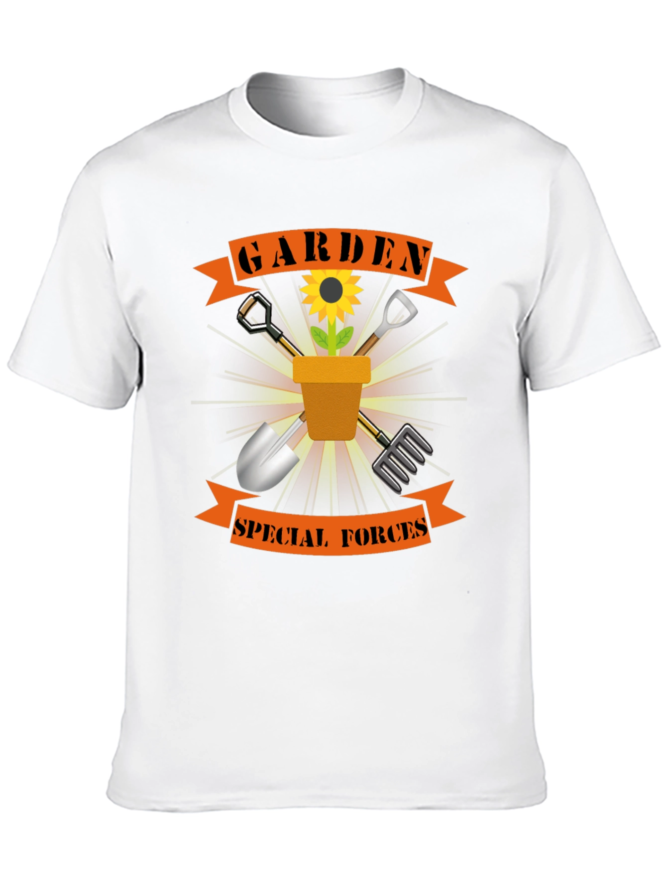 Garden Special Forces Black T-Shirt