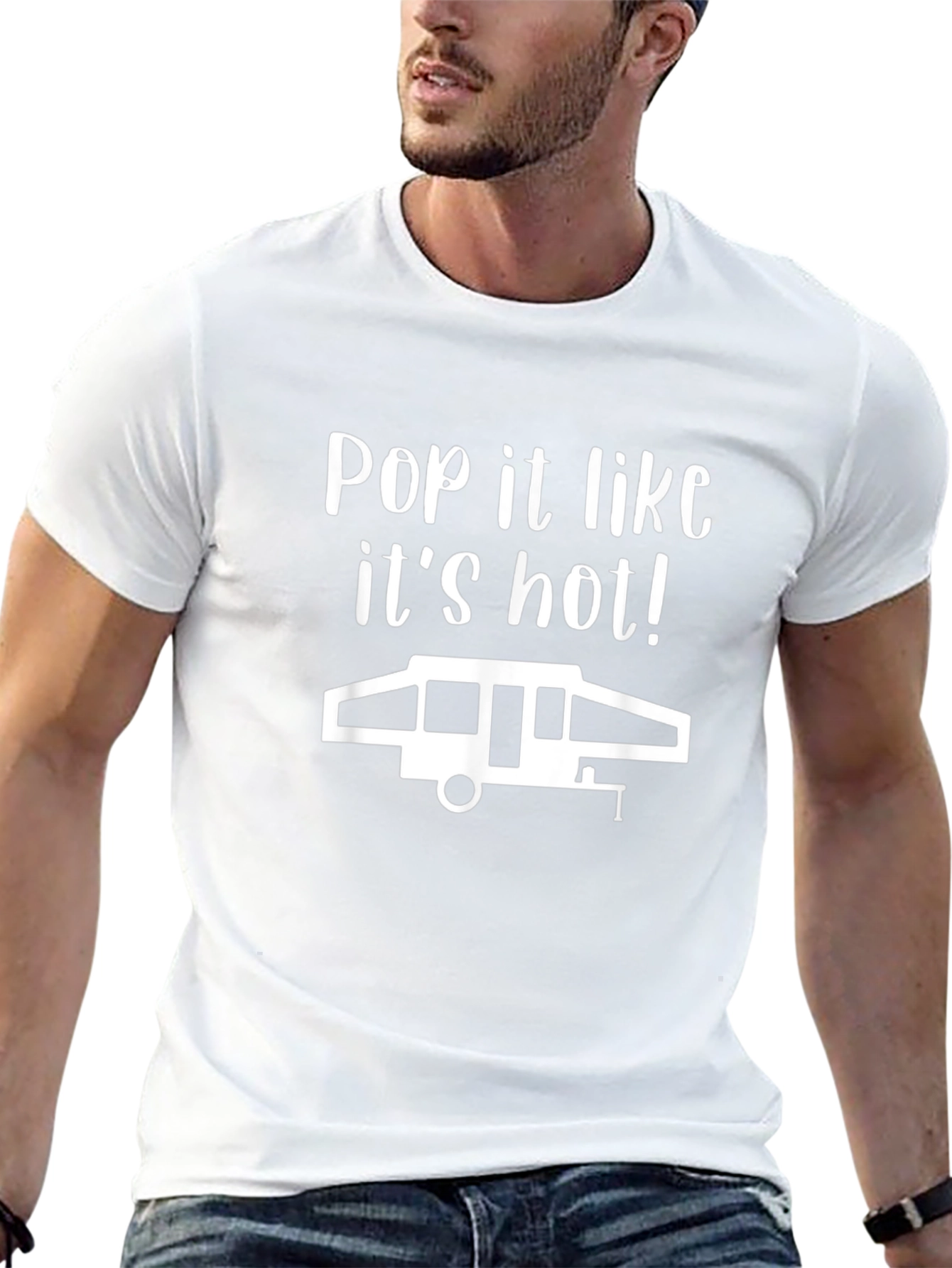 Pop It Like Its Hot Camper Tee