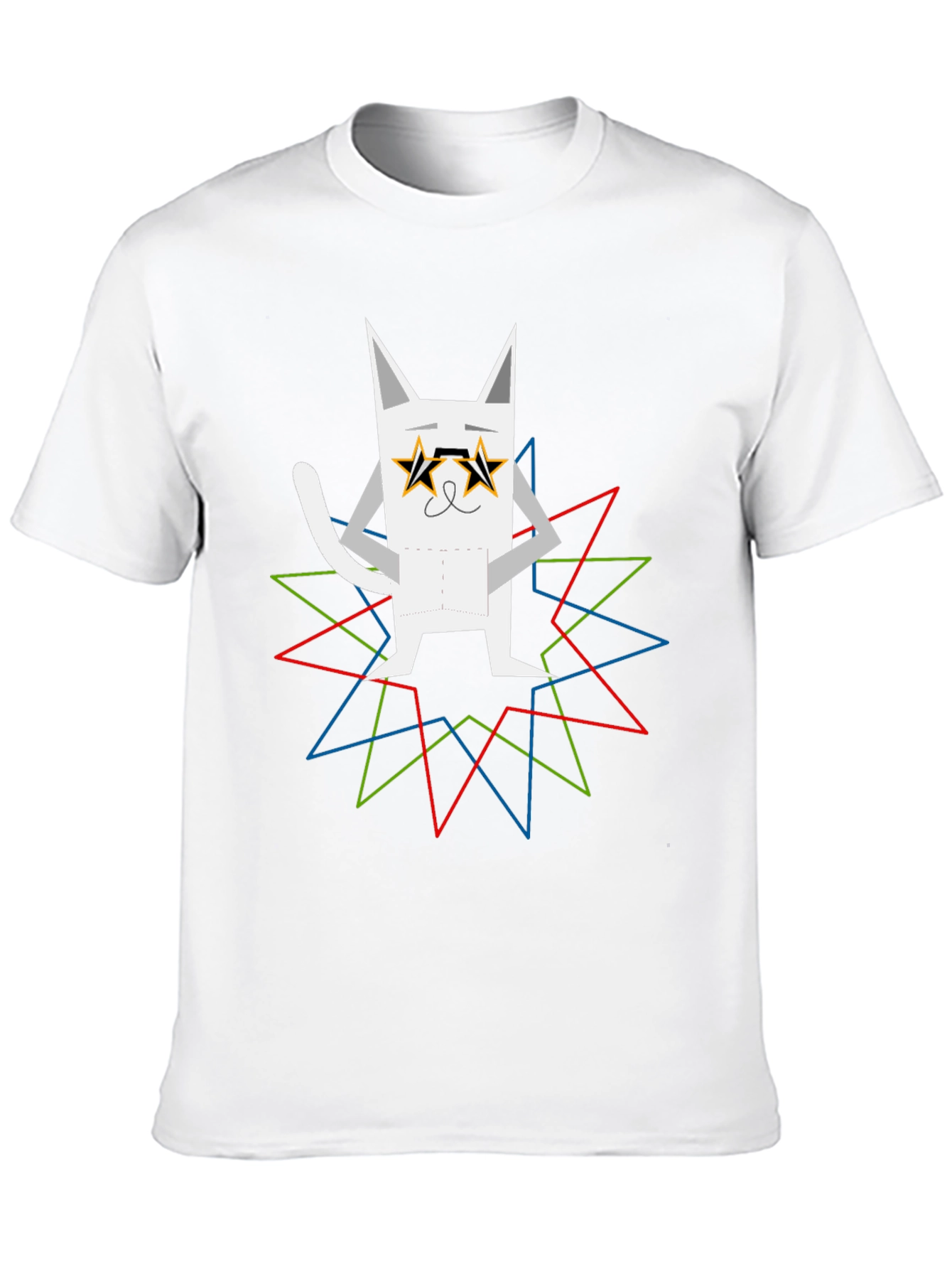 Cool Cat Graphic T-Shirt - Stylish & Unique