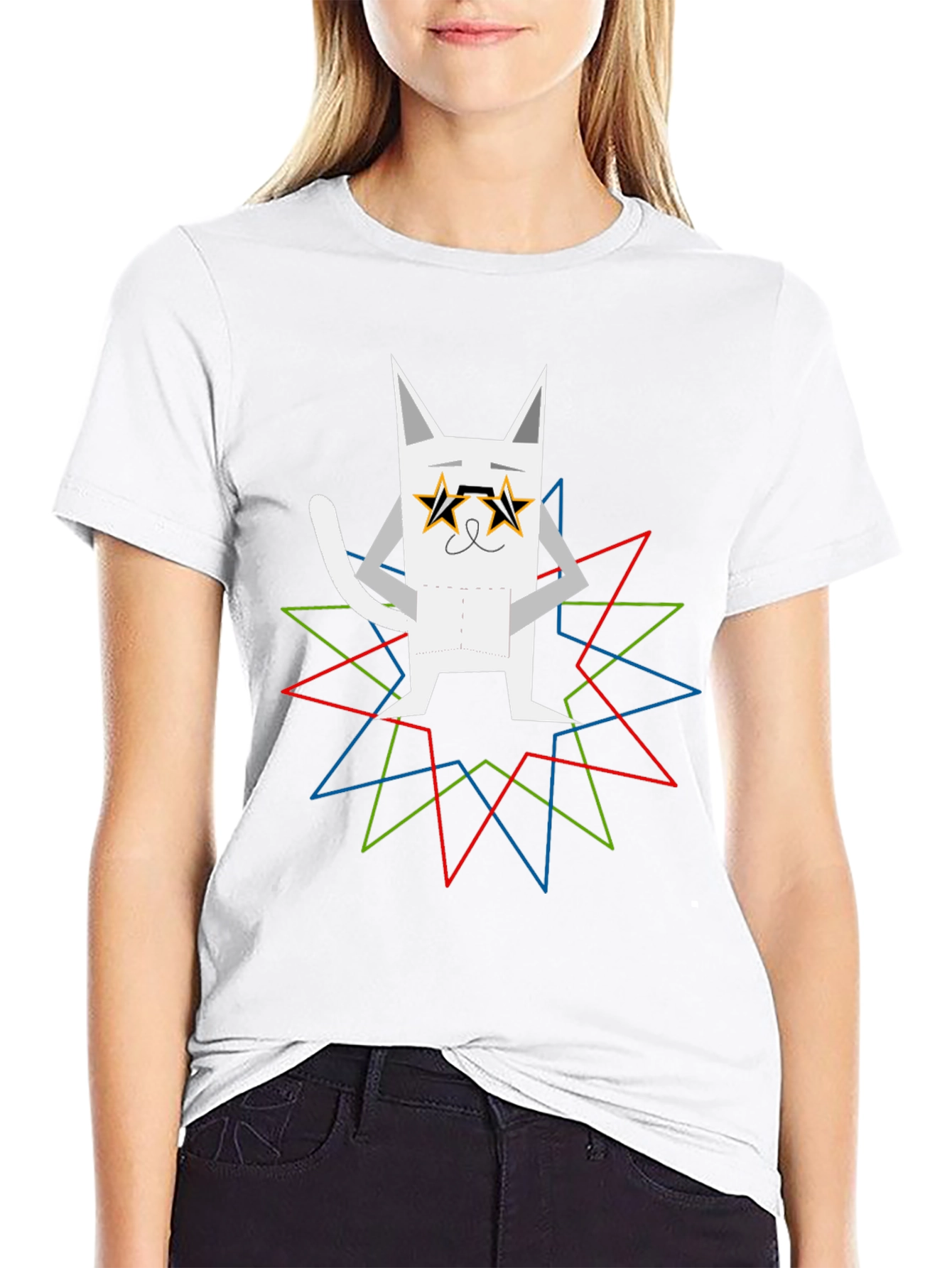 Cool Cat Graphic T-Shirt - Stylish & Unique