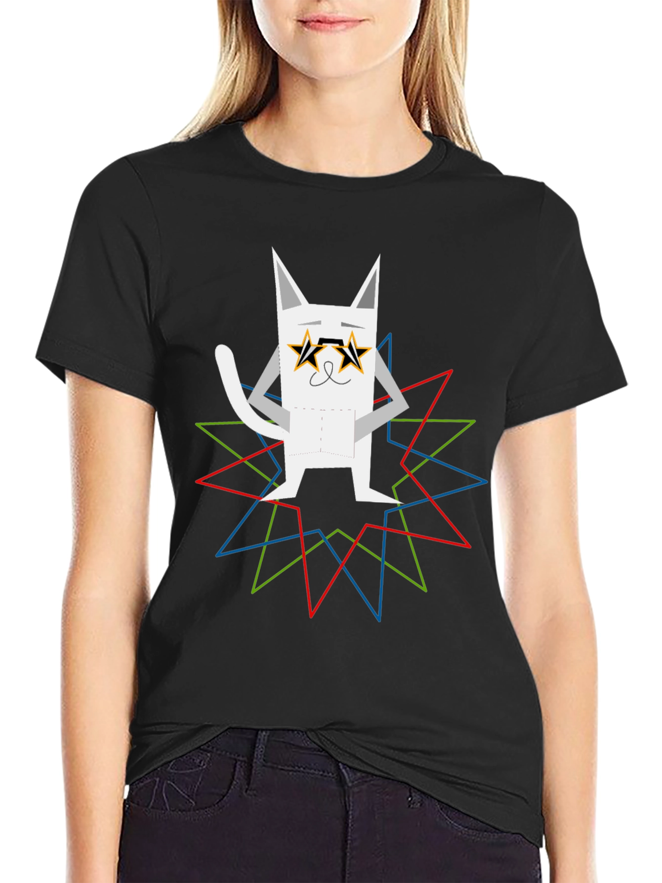 Cool Cat Graphic T-Shirt - Stylish & Unique