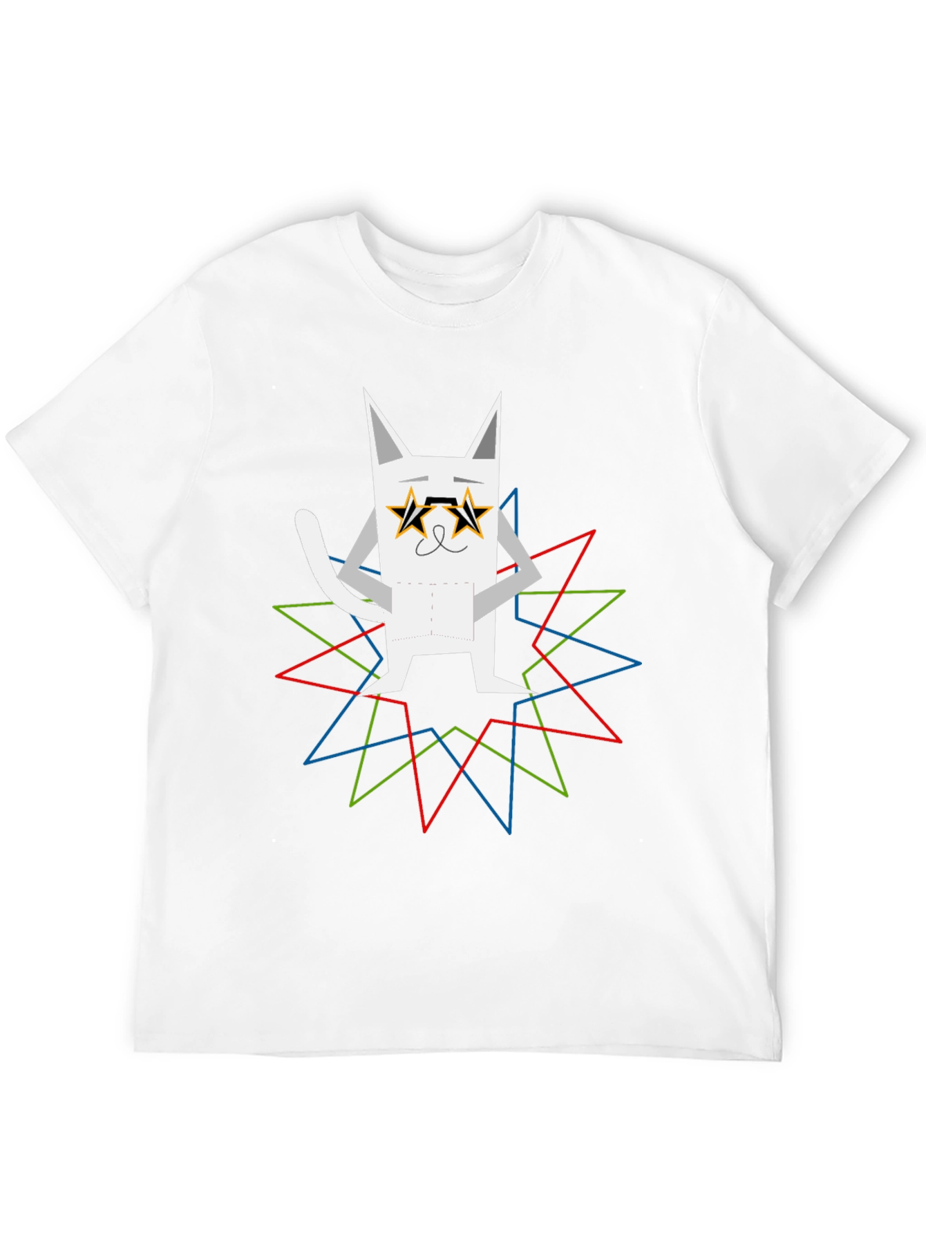 Cool Cat Graphic T-Shirt - Stylish & Unique