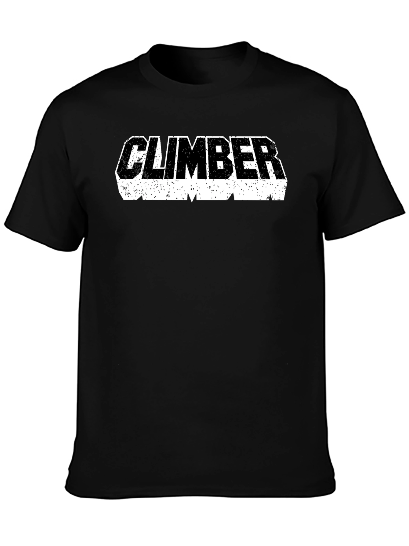 Climber Graphic Tee - Bold Black Shirt