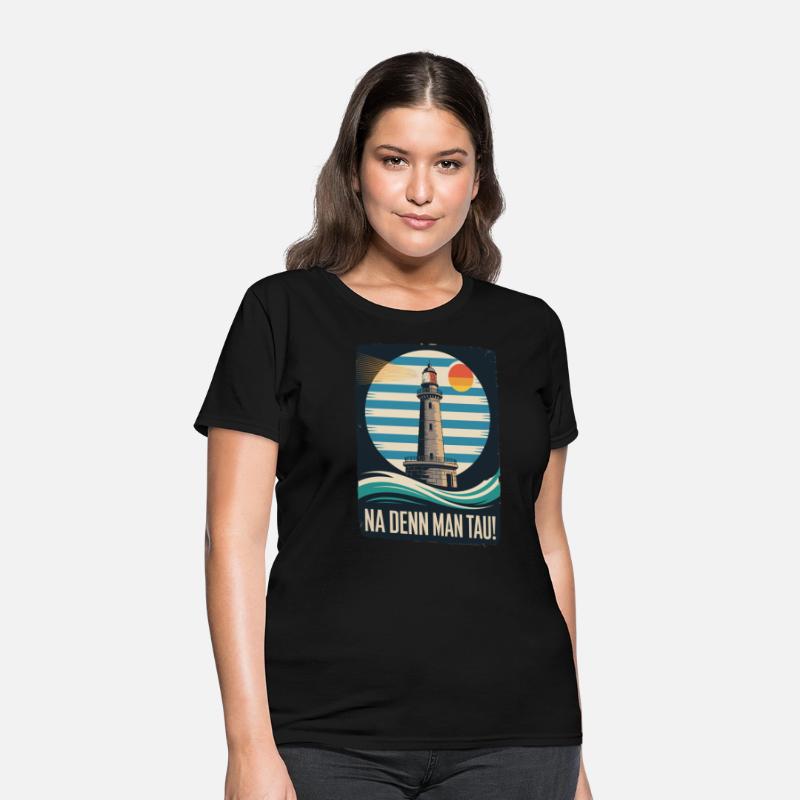 Na Denn Man Tau Lighthouse Retro Coastal Vibes