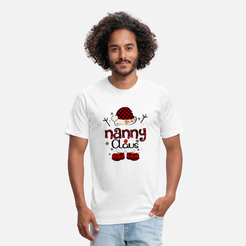 Nanny Claus Red Plaid Grandma