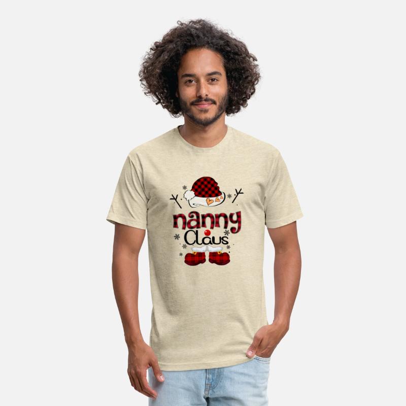 Nanny Claus Red Plaid Grandma