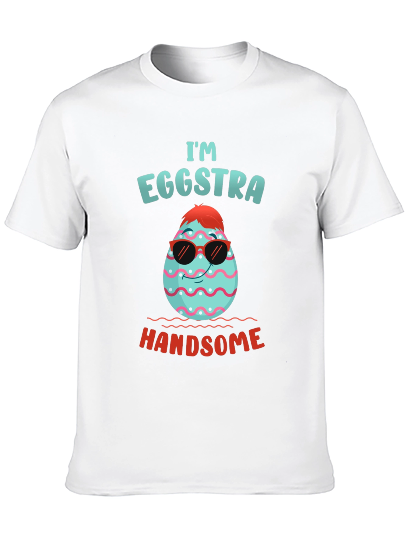 Eggstra Handsome Easter T-Shirt