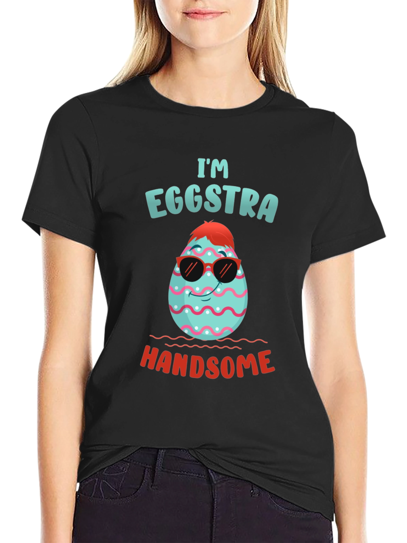 Eggstra Handsome Easter T-Shirt