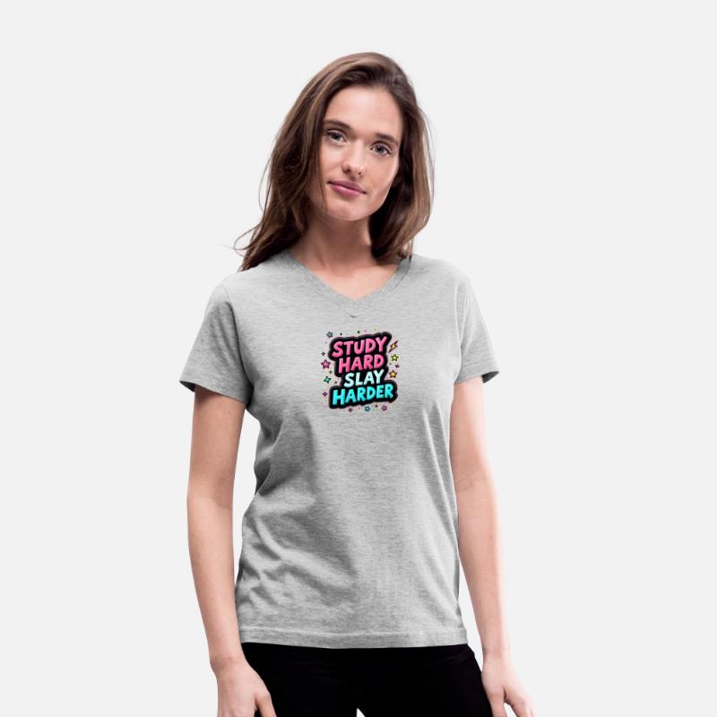 Neon Motivational Study Quote Design