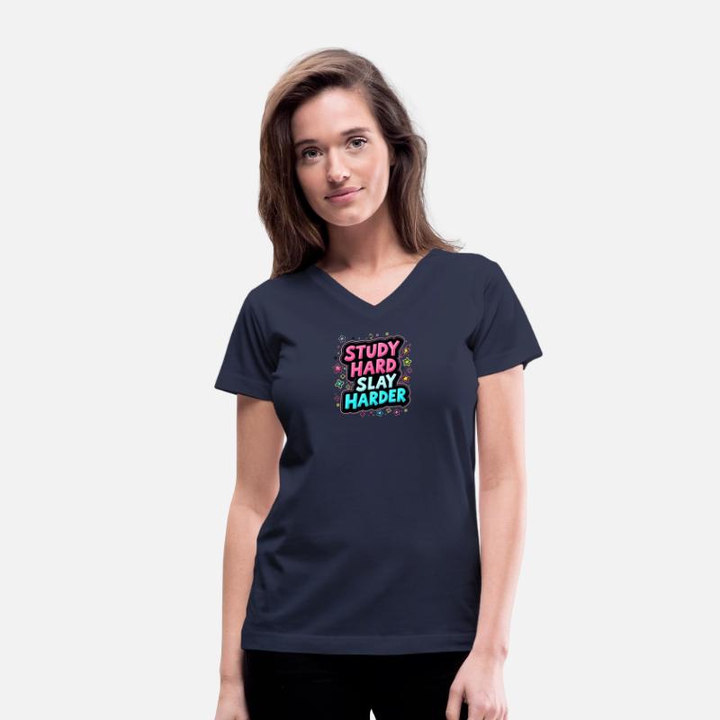Neon Motivational Study Quote Design