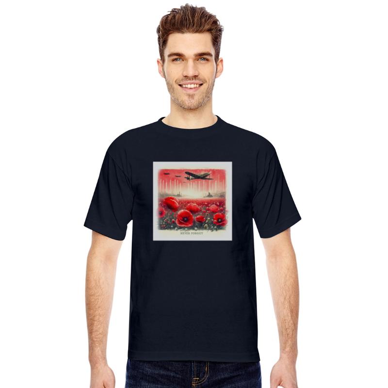 Never Forget Remembrance day 11th November Design