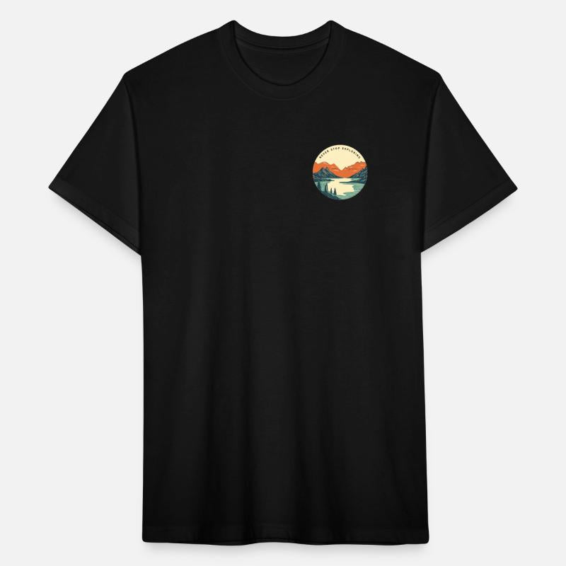 never stop exploring logo