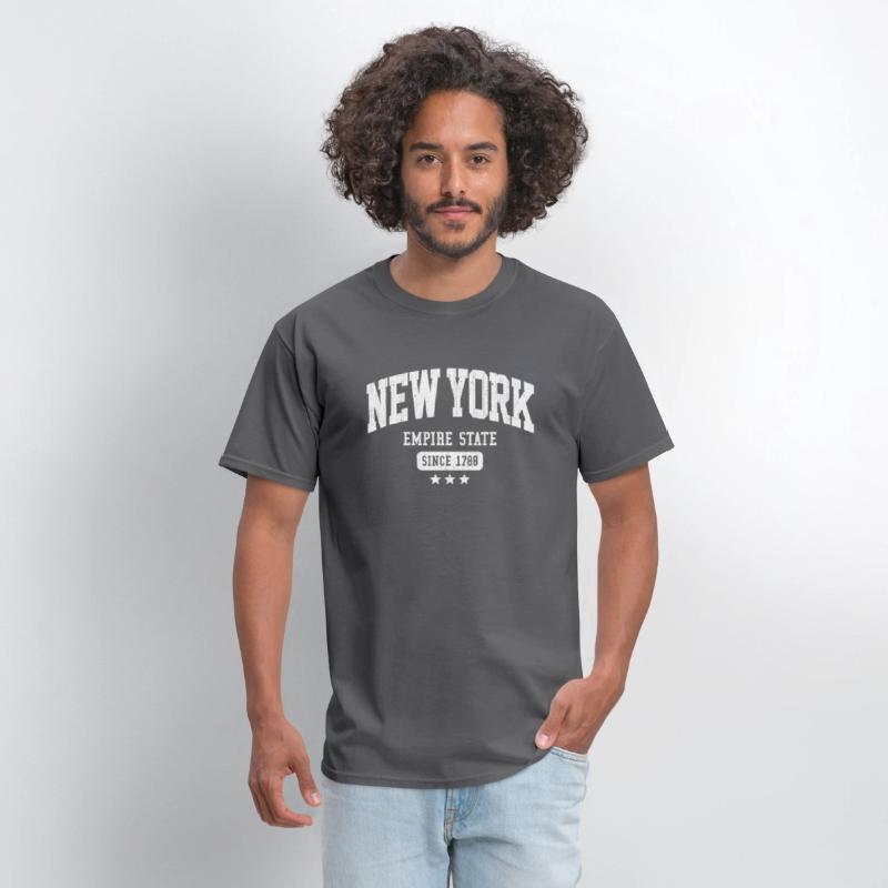 New York Empire State Nyc Weathered Dark