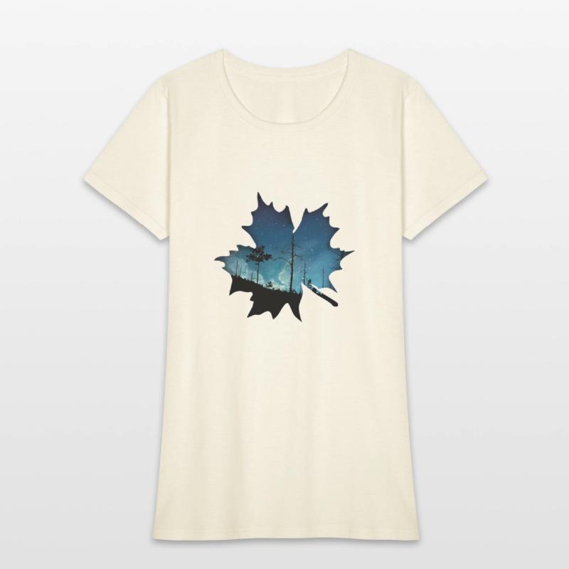 Night Sky Leaf