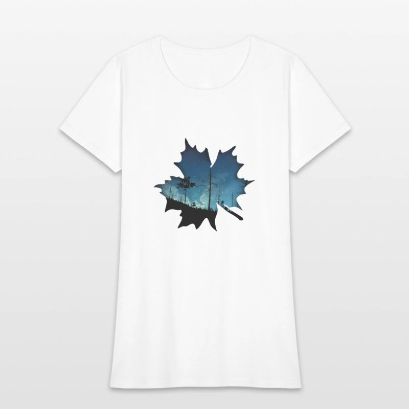 Night Sky Leaf