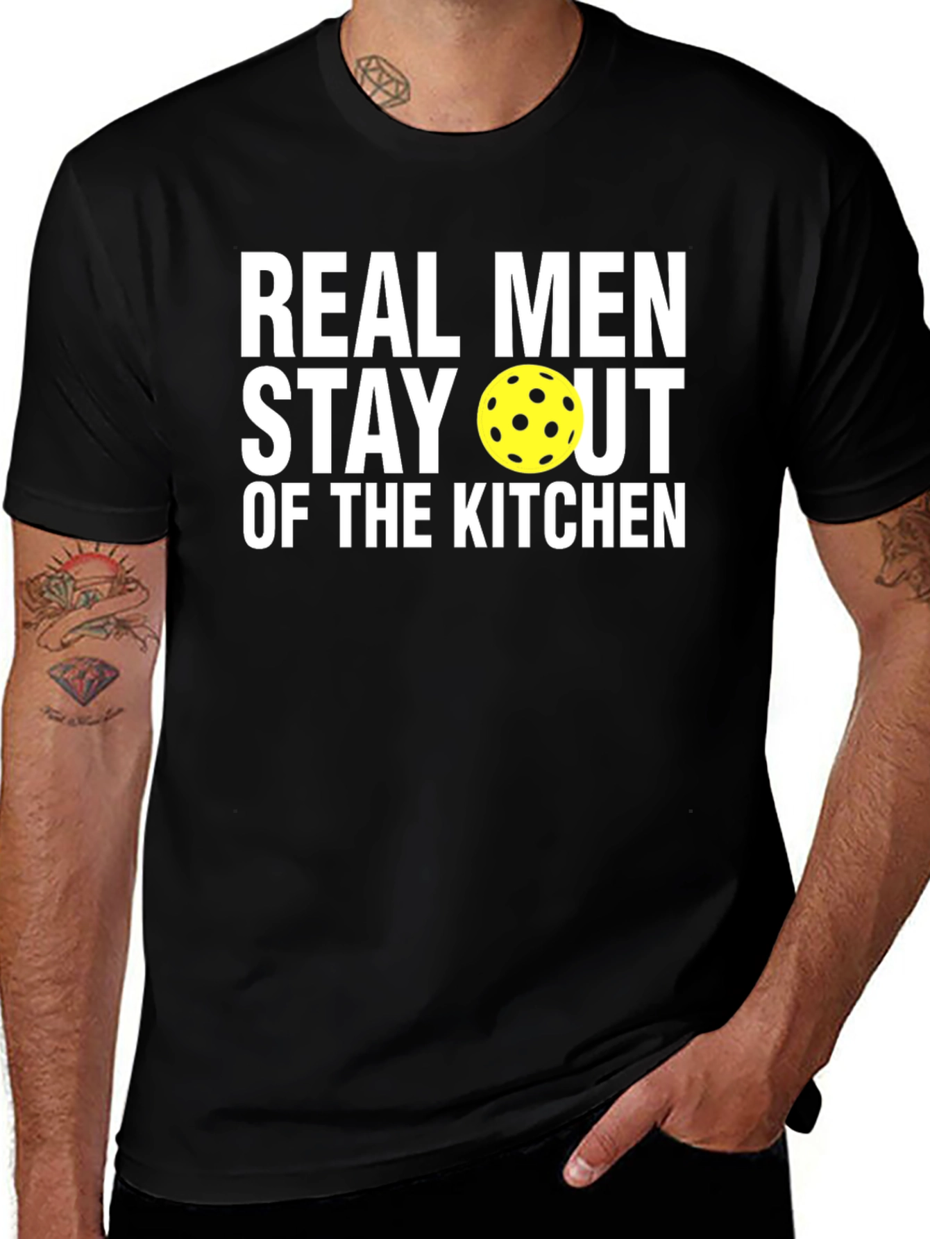 Real Men Stay Out Of The Kitchen T-Shirt