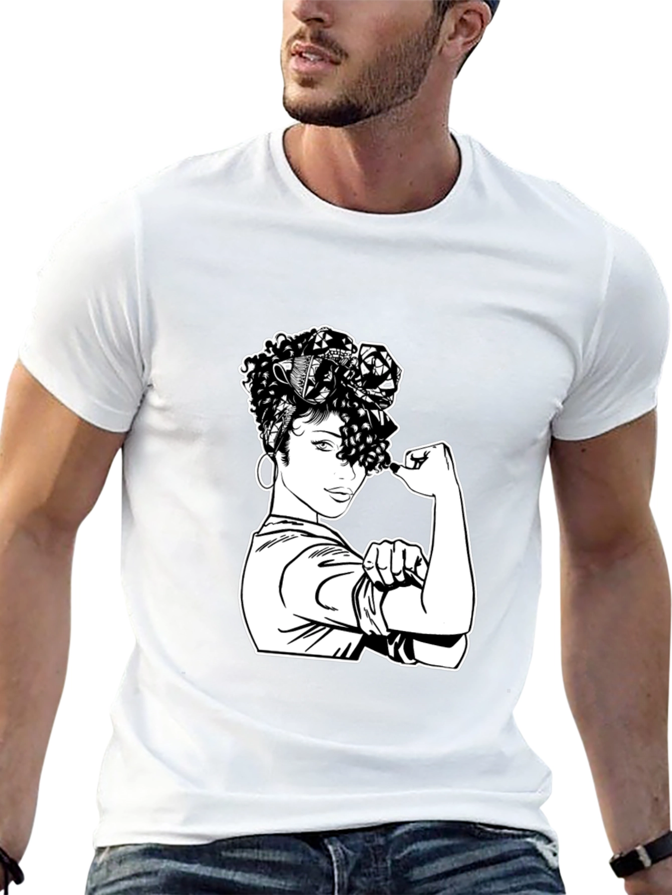 Feminist Empowerment T-Shirt - Black