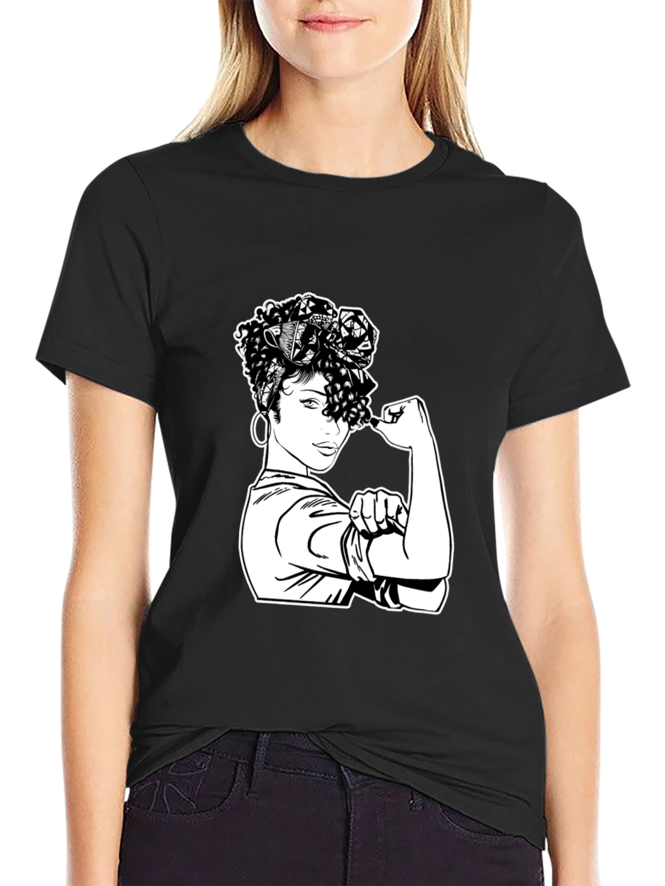 Feminist Empowerment T-Shirt - Black
