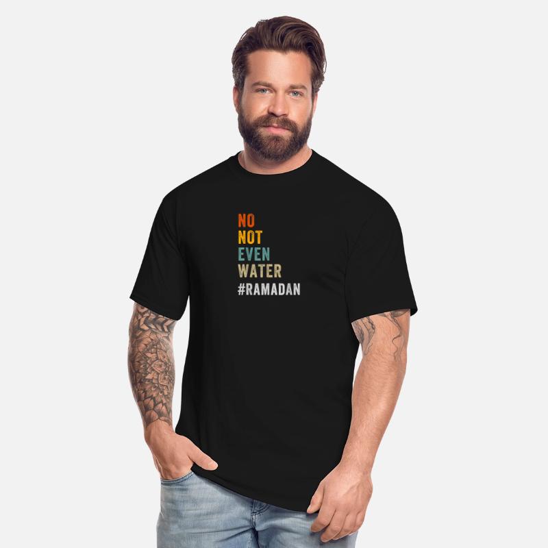 No Not Even Water Fasting Muslim Ramadan Kareem