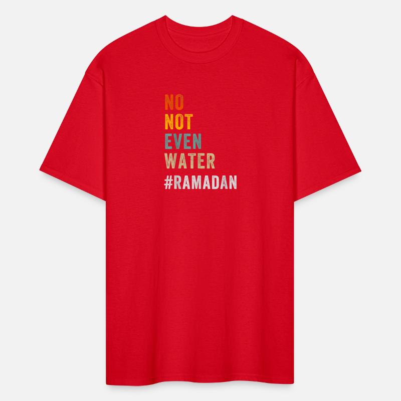 No Not Even Water Fasting Muslim Ramadan Kareem