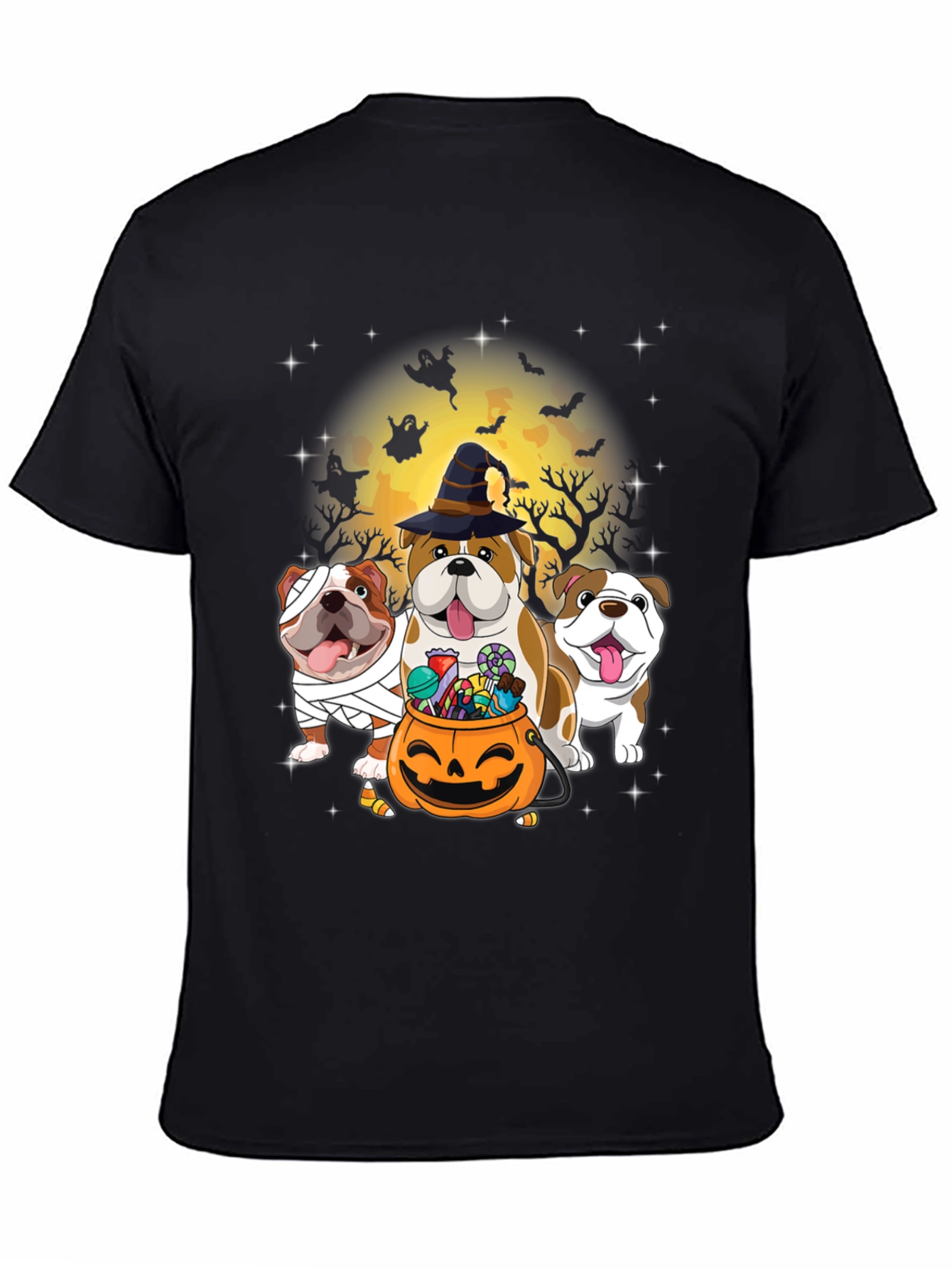Halloween Bulldog T-Shirt