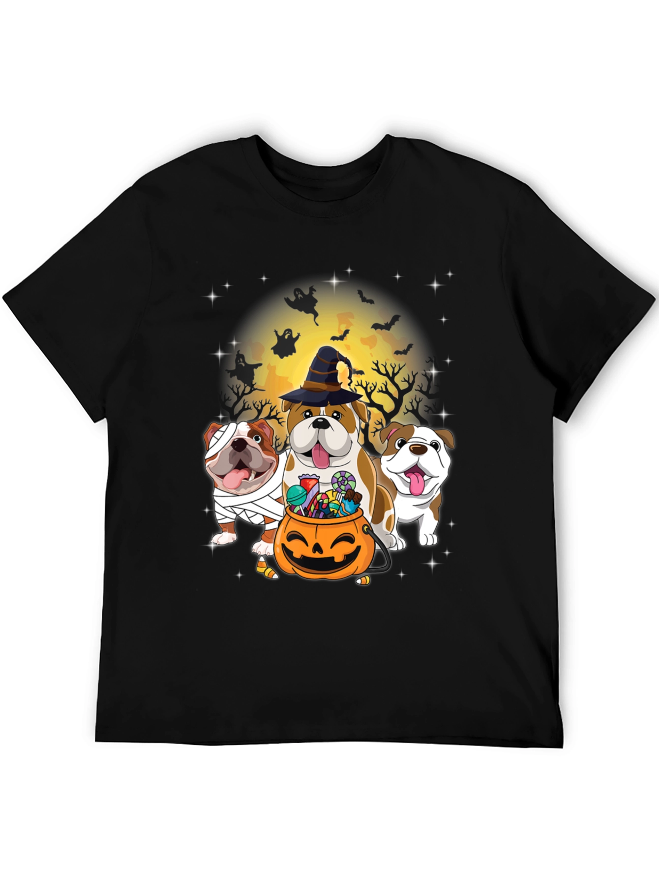 Halloween Bulldog T-Shirt