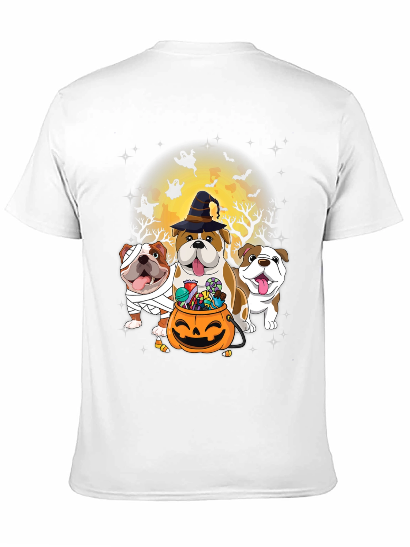 Halloween Bulldog T-Shirt