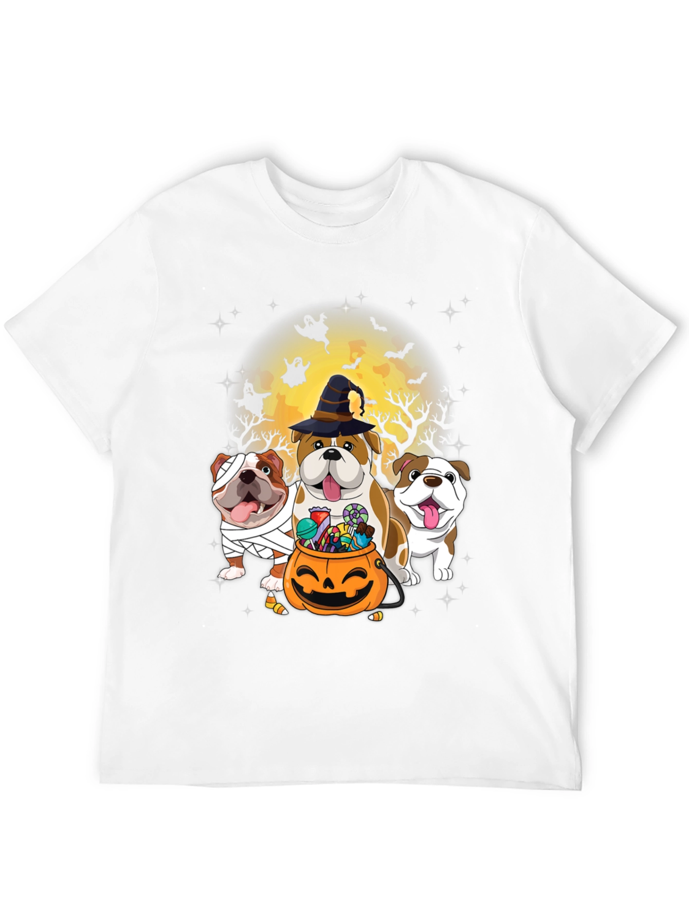 Halloween Bulldog T-Shirt