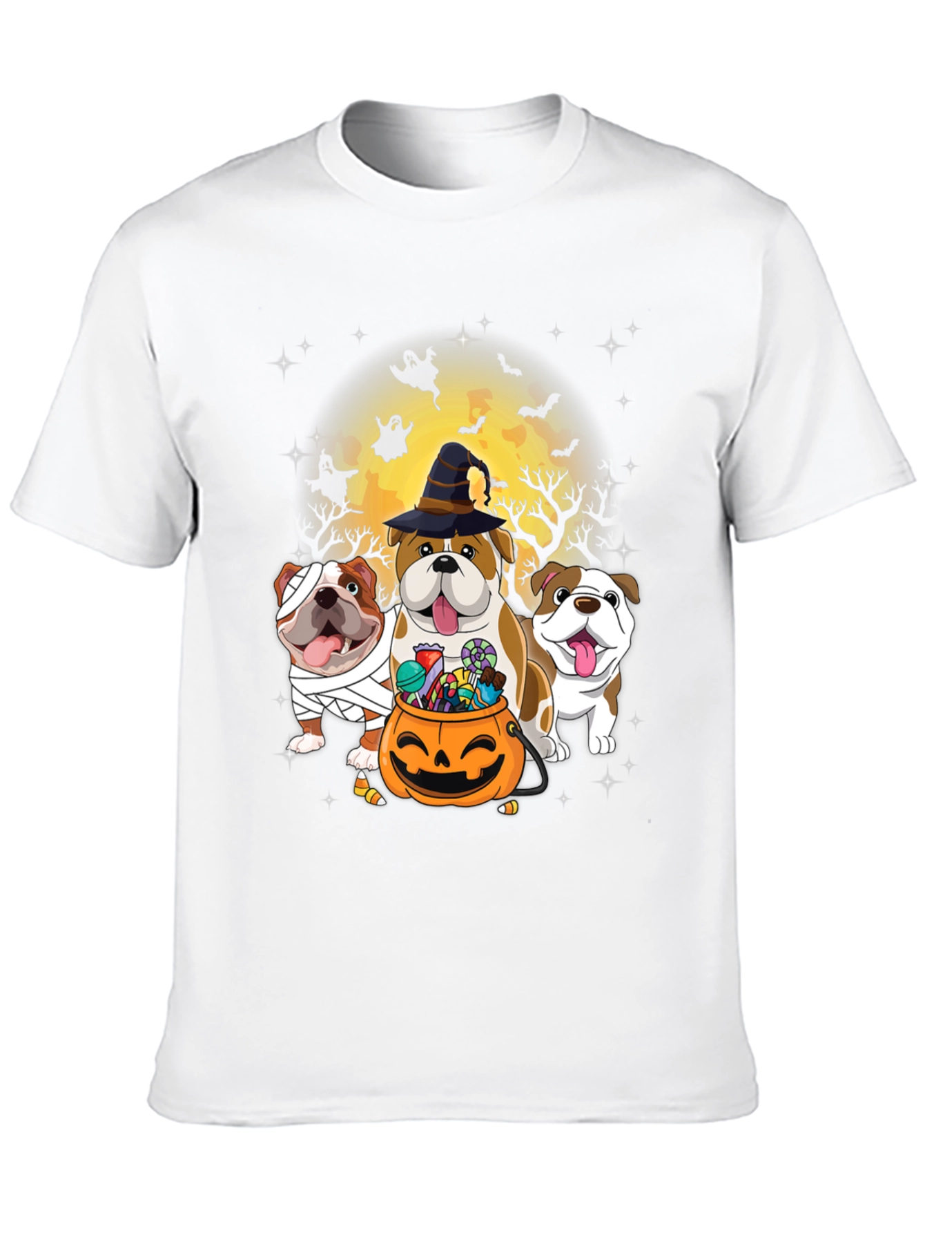 Halloween Bulldog T-Shirt
