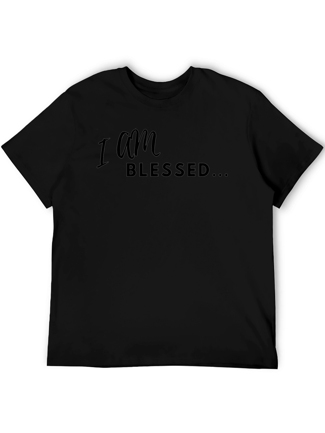 I Am Blessed T-Shirt - Stylish Religious Apparel