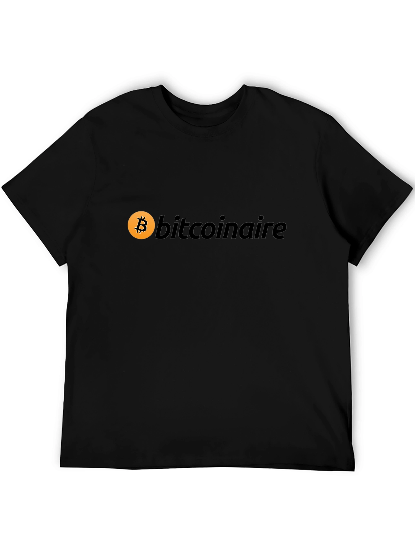 Bitcoinaire Black T-Shirt - Crypto Investor Fashion