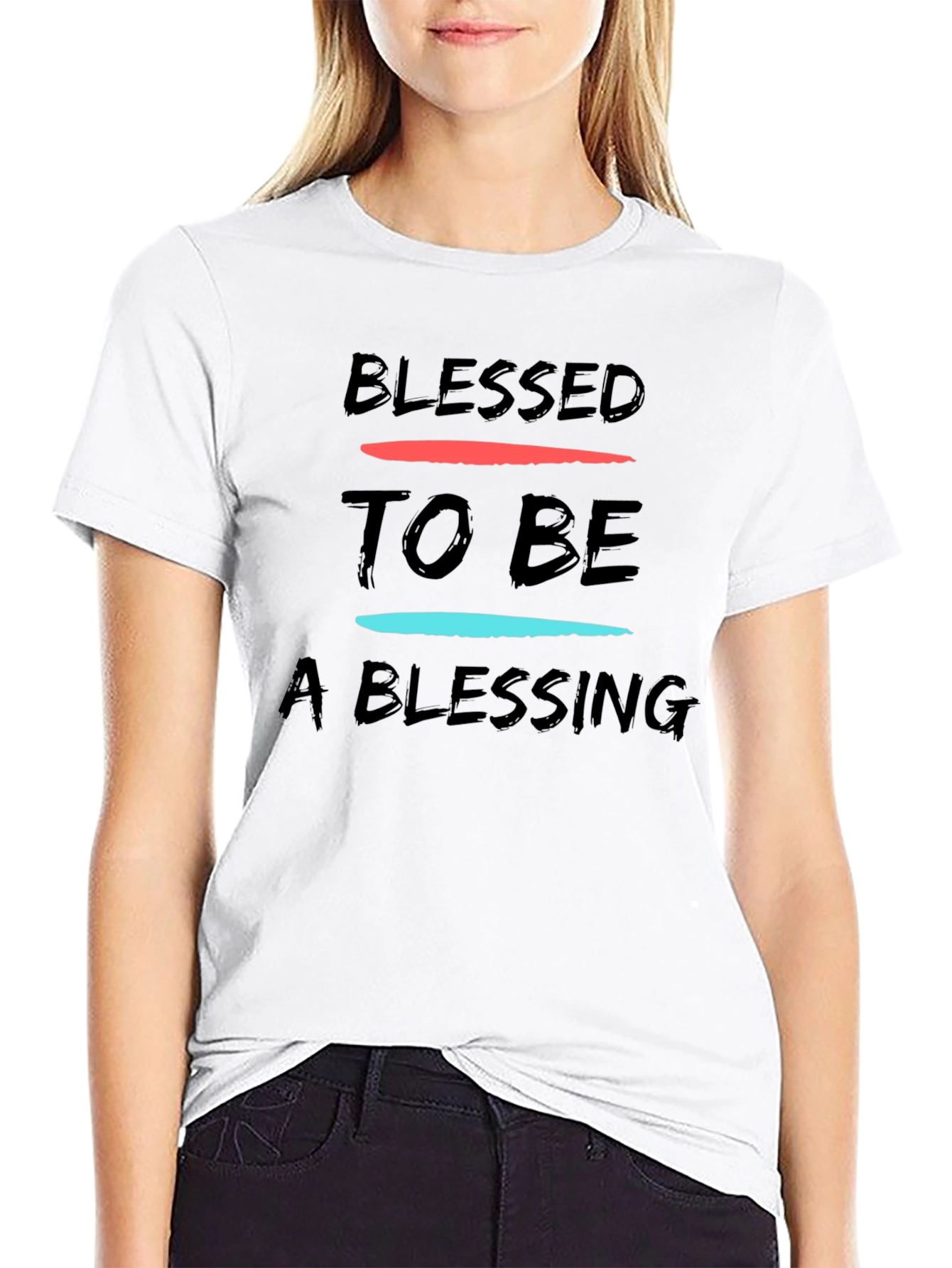 Blessed to be a Blessing Black T-Shirt