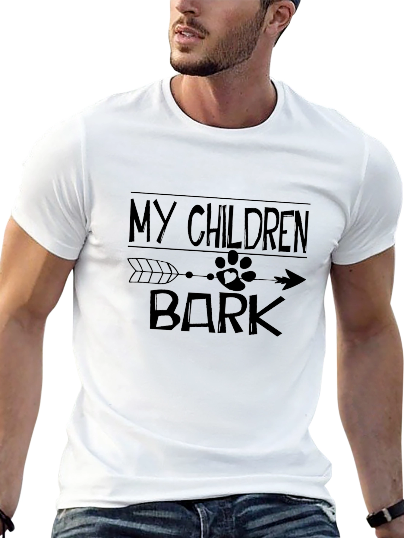 My Children Bark T-Shirt - Dog Lover Tee
