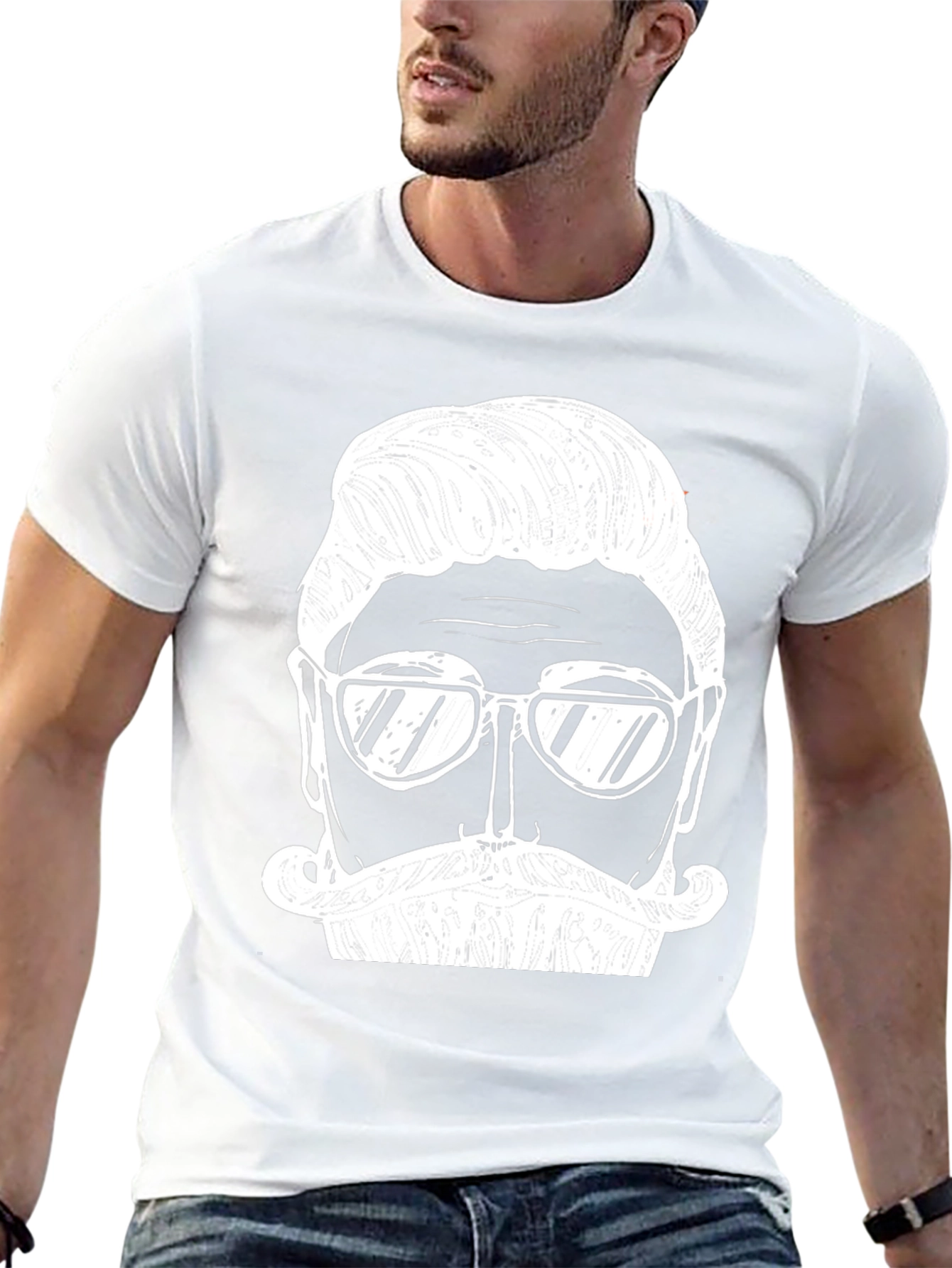 Cool Dude Graphic Tee - Black