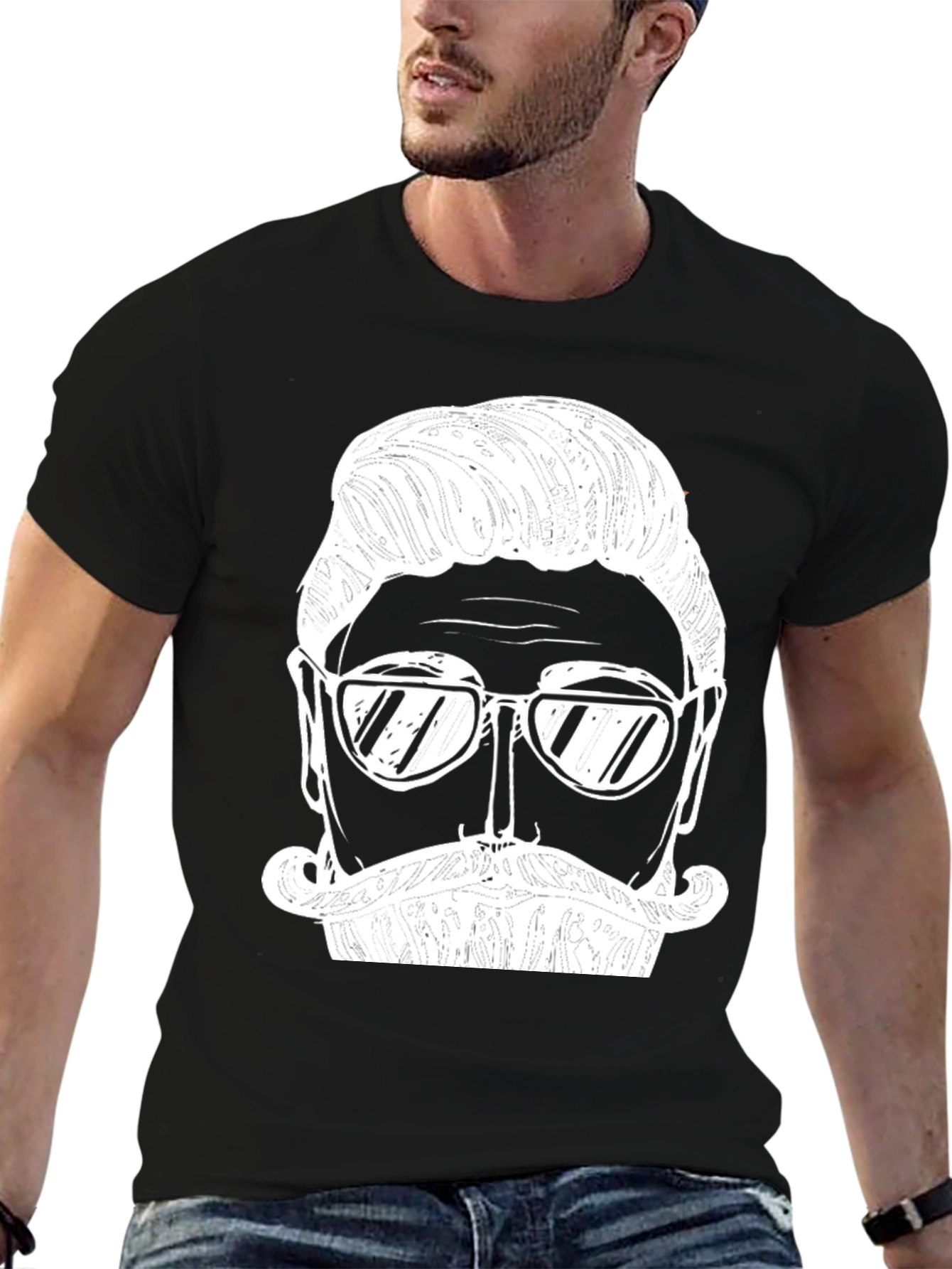 Cool Dude Graphic Tee - Black