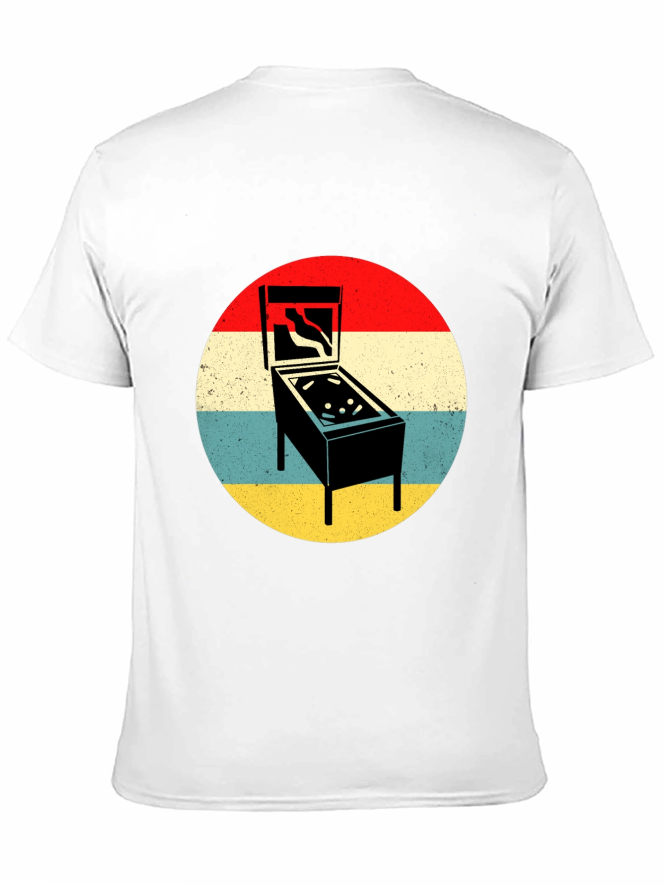 Retro Pinball Machine Graphic T-Shirt