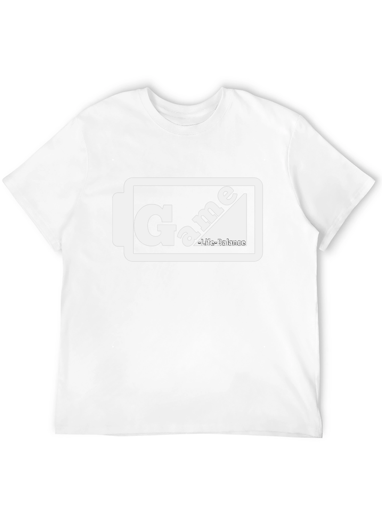 Game Life Balance Graphic T-Shirt - Gamer Apparel