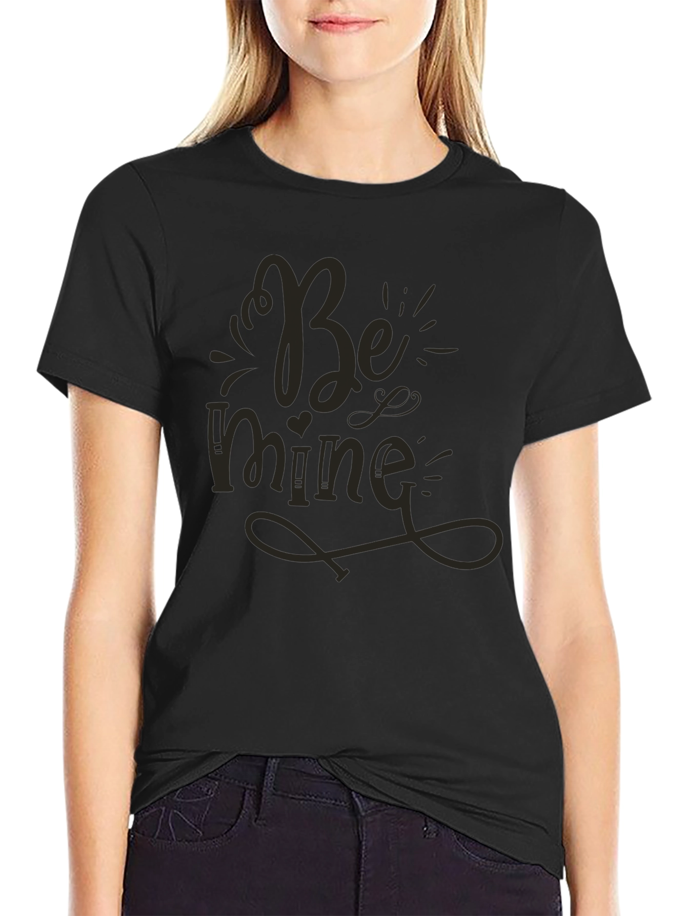 Be Mine Graphic Tee - Valentines Day Shirt