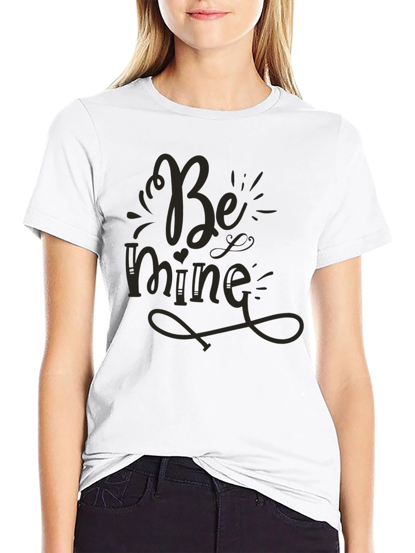 Be Mine Graphic Tee - Valentines Day Shirt