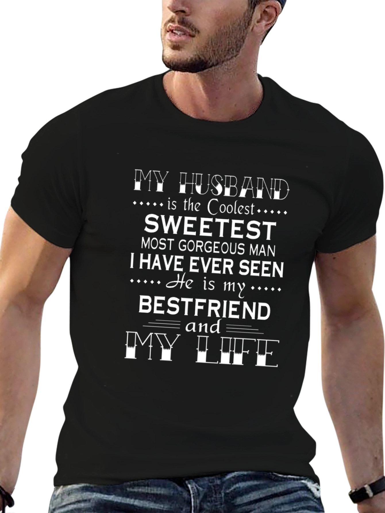 Coolest Husband Graphic T-Shirt