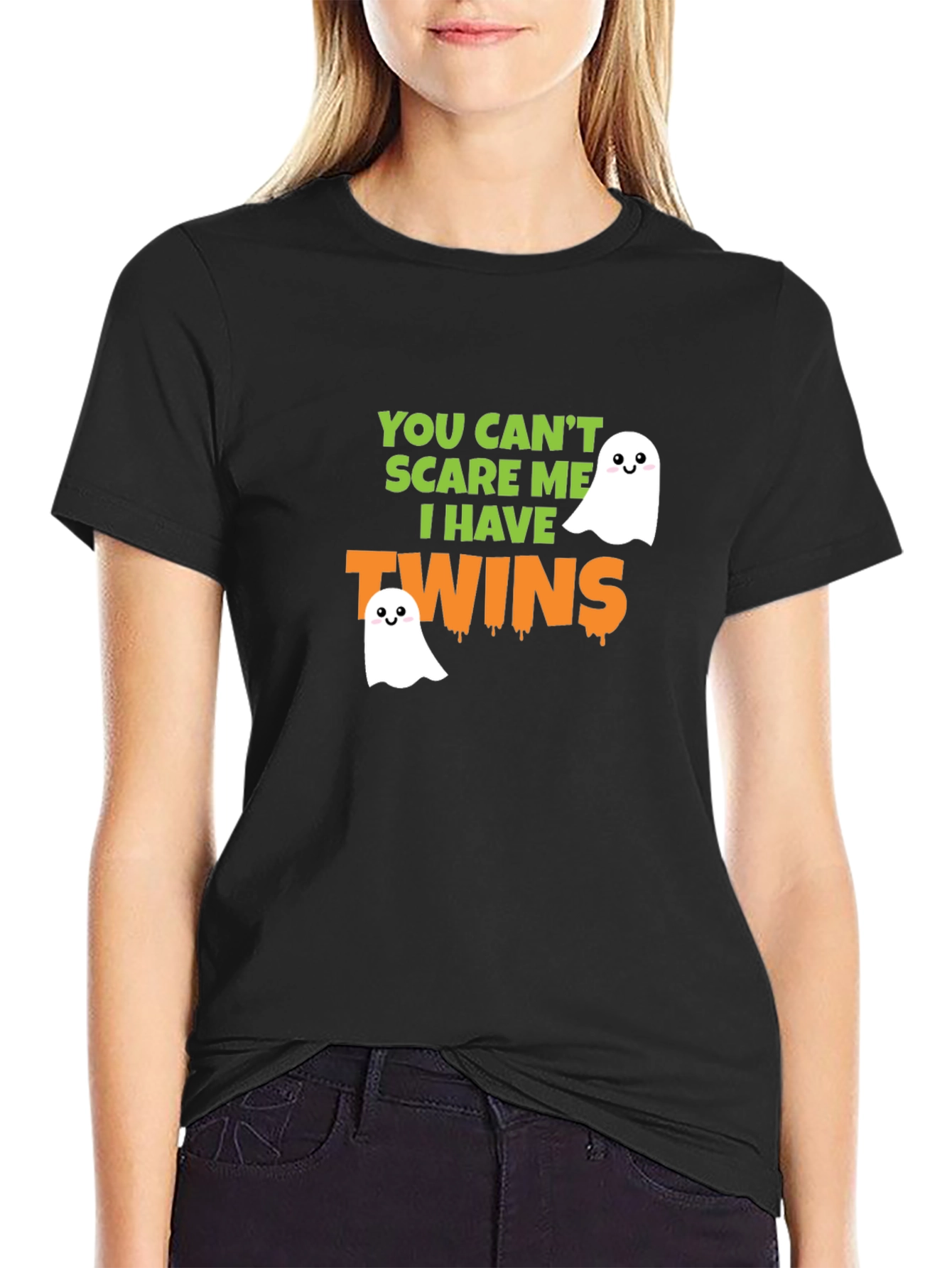 Funny Halloween Twins T-Shirt