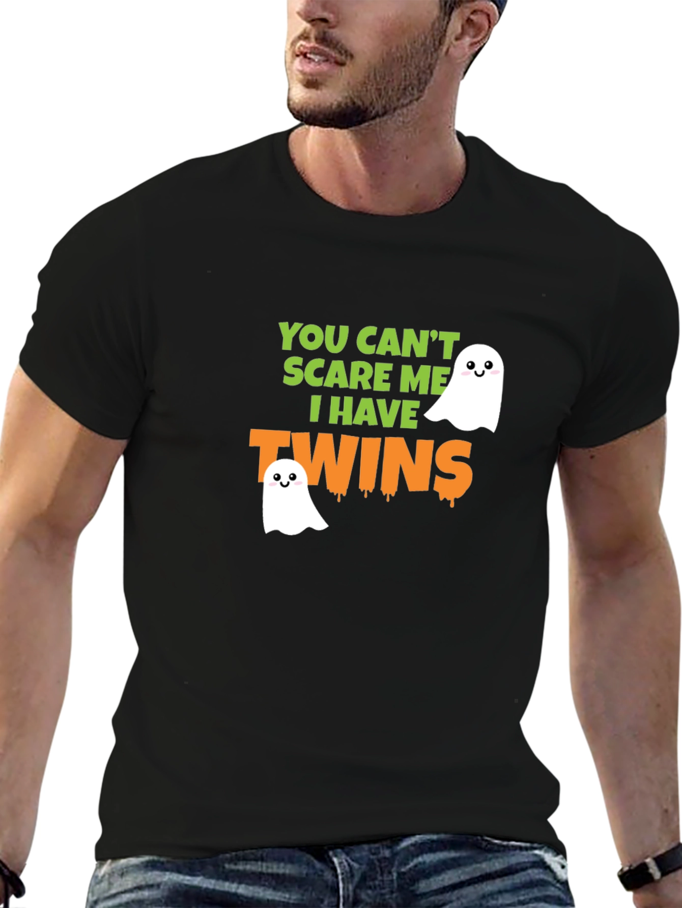 Funny Halloween Twins T-Shirt