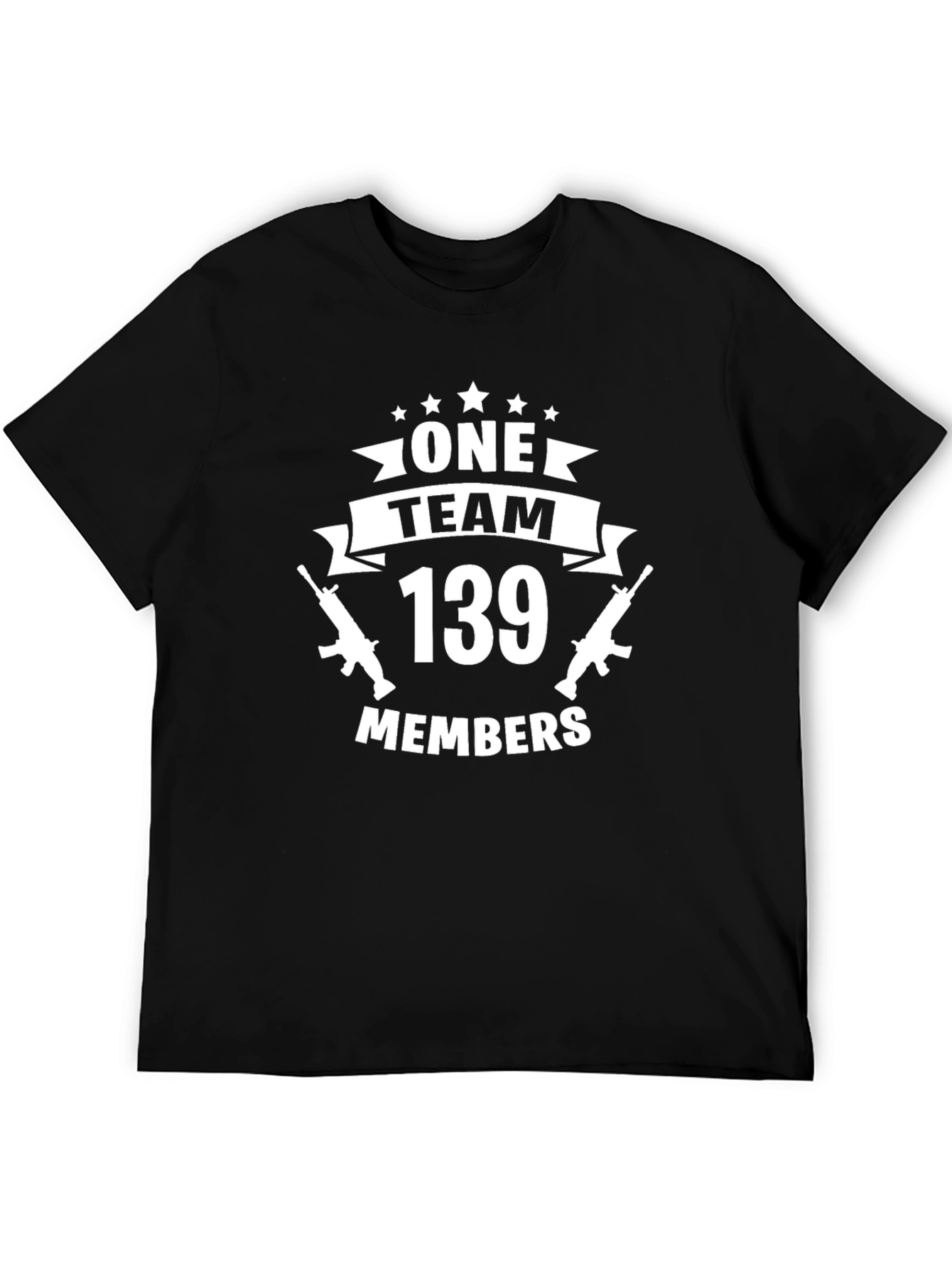 One Team 139 Members Graphic T-Shirt