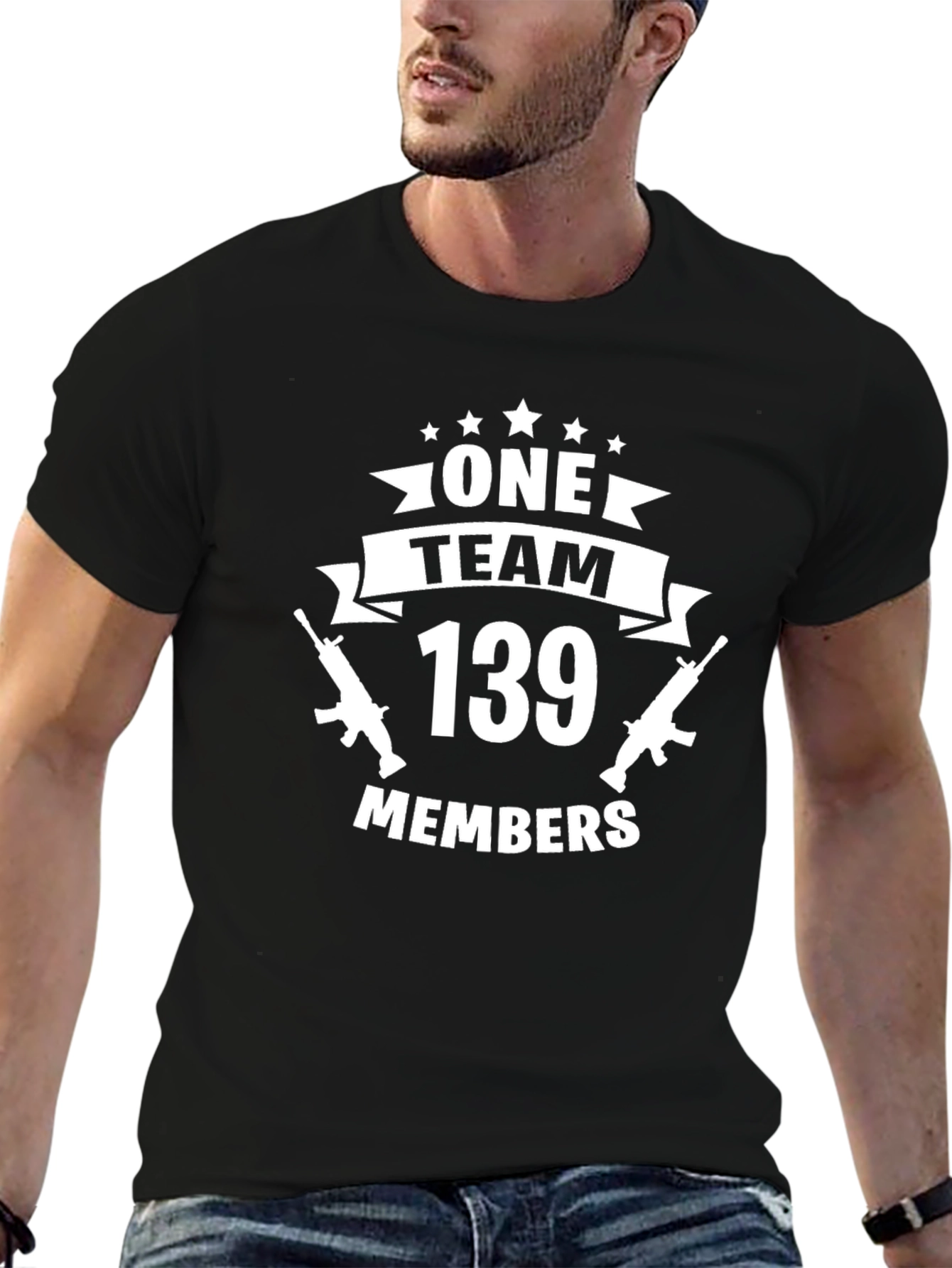 One Team 139 Members Graphic T-Shirt